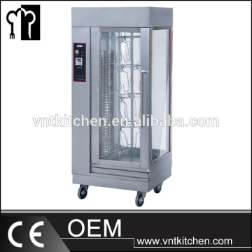 Glass Door Electric chicken Rotisserie / Chicken Rotisserie Machine