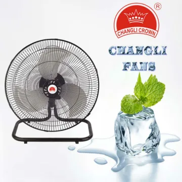 18" high quality industrial oscillating floor fan