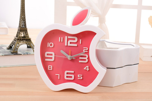 Promotional Apple Shape Alarm Clock