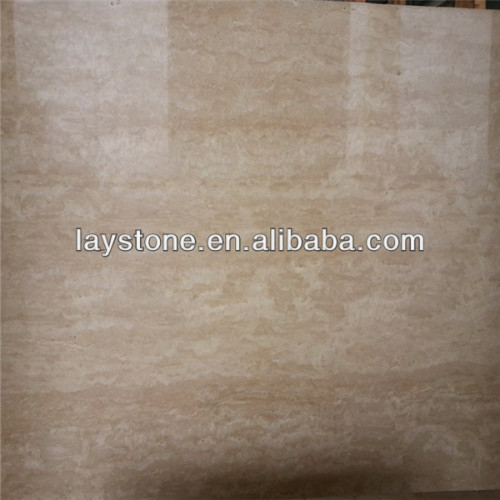 Elegant white travertine marble