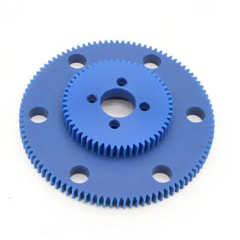 High Hardness MC Nylon Worm Tooth Gear for Industrial Applications
