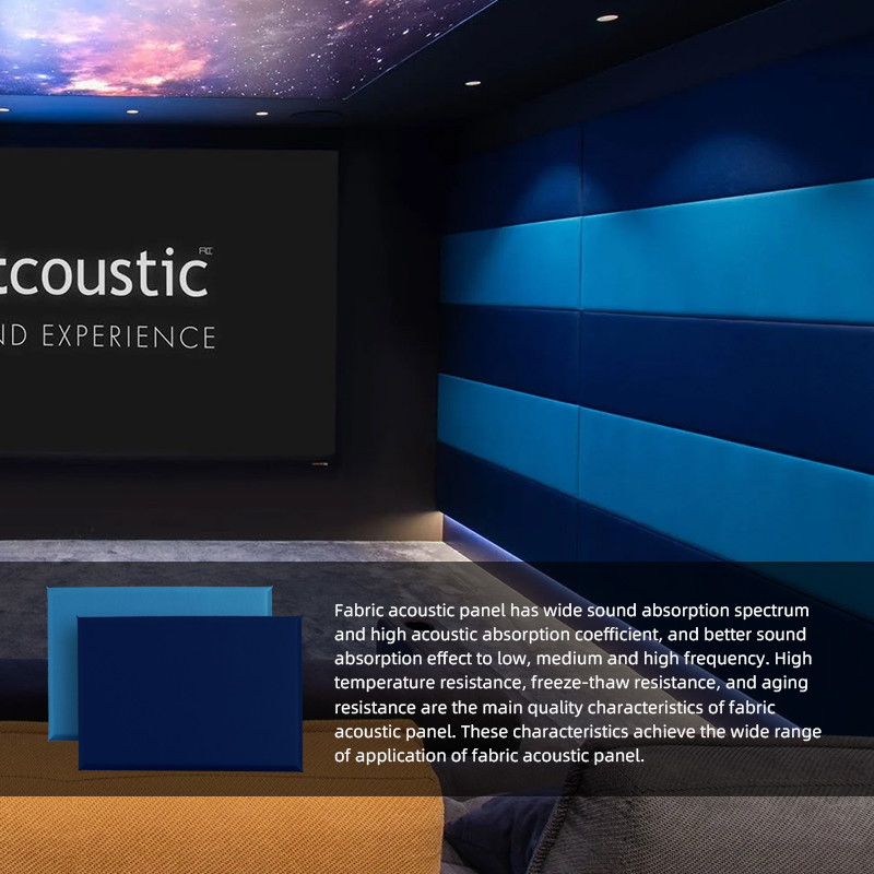 Fabric acoustic panel