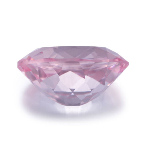 แล็บสร้างพลอยไพลินสีชมพู Morganite ทรงวงรี