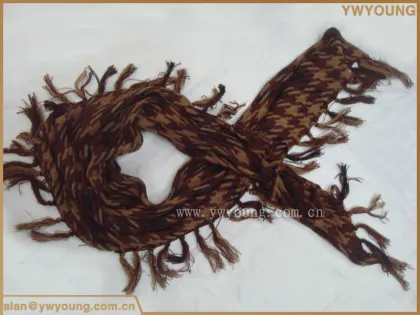 Promotional high quality cheap cashmere triangle scarf