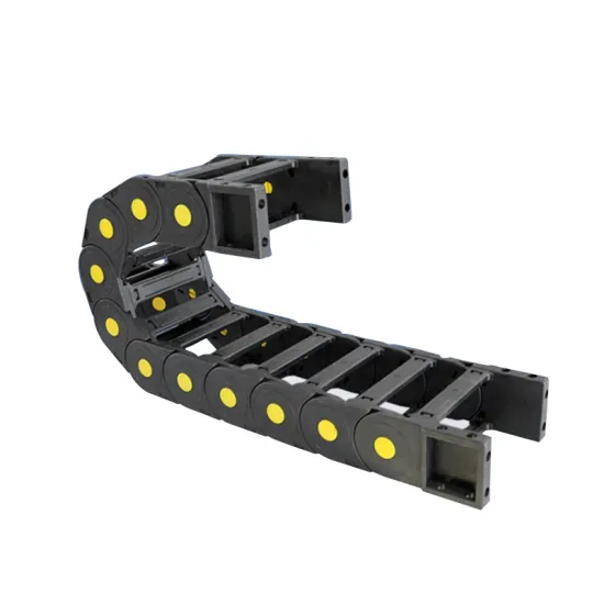 Flexible Plastic Cable Tray, Towing Cable Chain Carrier: 25x38, 35x75 Size Options
