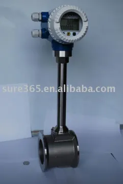 Nitrogen flow meter with LCD display flange connection