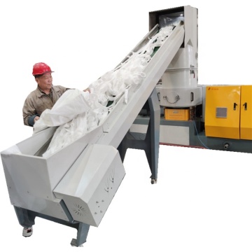 Plastikowe nietkane tkaniny worka z recyklingiem granulator / plastikowy maszyna granulowania