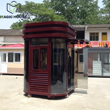 Economical Small wooden sentry guard house tool house Timber Cabins small prefab house