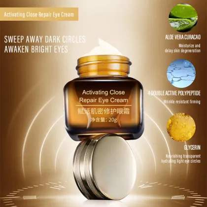 Korean Eye Cream for Dark Circles and Wrinkles