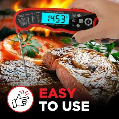 Grillers Instant Read Meat Grill Cooking Best Waterproof Ultrafast Thermometer