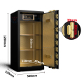 Hotel Black Steel Safes Fireproof Safe Box Digital