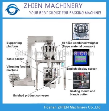 ZE-420AZ Packing machine with 10/14 heads weigher