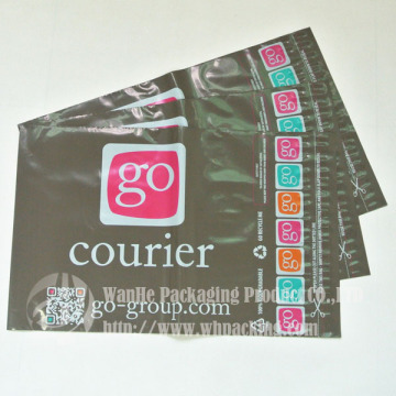 Printed waterproof courier mail delivery bags