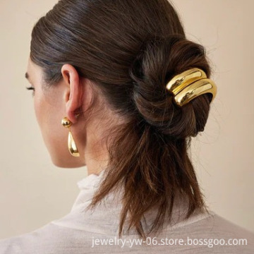 Luoyan Fashionable Rubber Band Hair Ties and Barrettes: Stylish Hair Accessories for Women