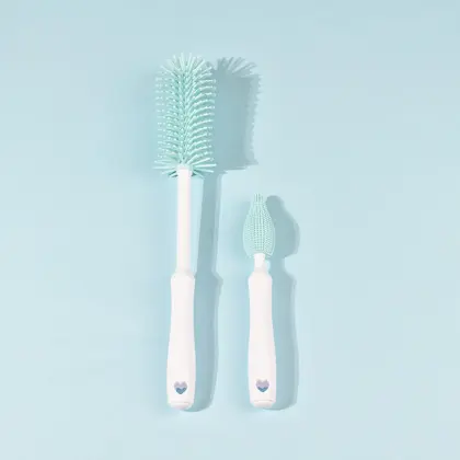 Silicone Bottle Cleaning Brush Set for Baby
