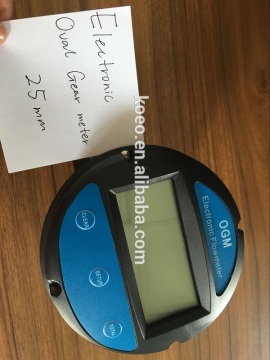 China Cheap 25mm Oval Gear Fuel Diesel Oil Flowmeter