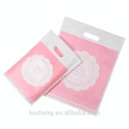 customized biodegradable shopping plastic bags on roll