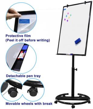 36''x24'' Portable Magnetic Dry Erase Board Stand Easel