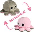Octopus reversível original Plushie mostra seu humor