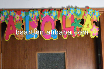 Paper ALOHA door curtain