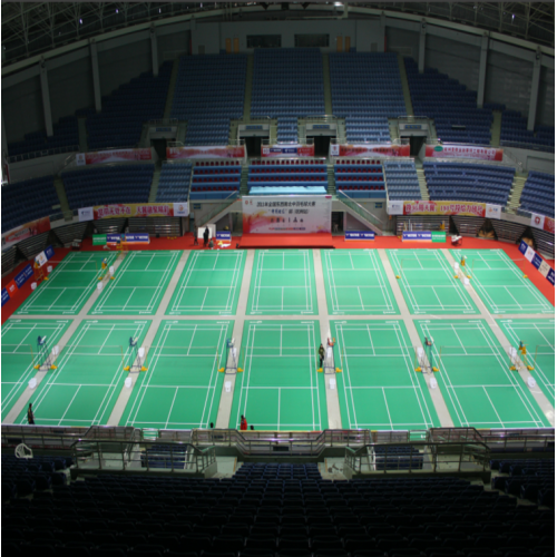 Portable Velcro Badminton PVC Flooring