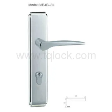 Inexpensive stainless steel door locksets with 260mm panel