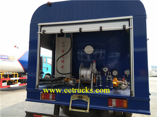 LPG Cylinder Filling Truck with Pump