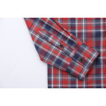 Men's Red Check Long Sleeve Shirt