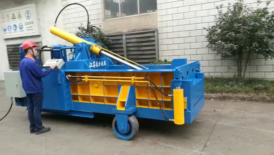 Hydraulic Copper Tubes and Wires Baling Press Machine