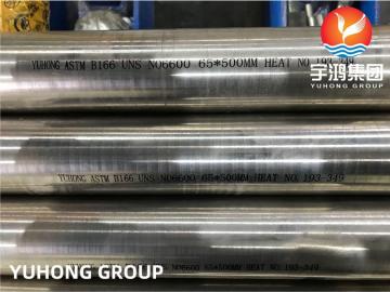 ASTM B166 UNS NO6600 Nickel Letre Round Bar