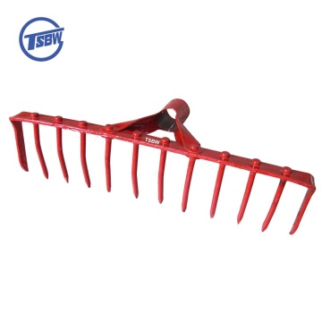 12T Garden Landscape Farming: Lawn Digging Tools like Leaf Hooks, Hand Nails, and Rake Heads