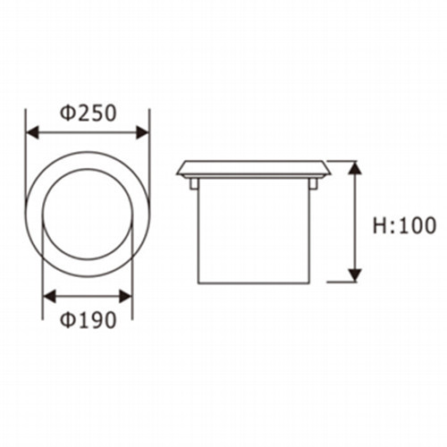 LED Εσωτερικό φως LED Landscape Watt 36W