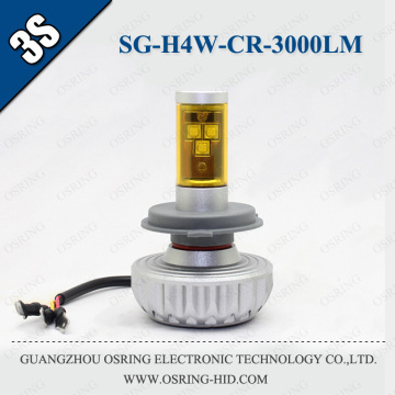 OSRING Super brightness h4 moto led headlight 3000lm 35W motorcycle headlight