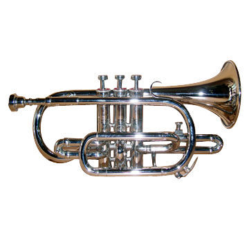 Nickel-plated Cornet with 12.7mm Bore Size