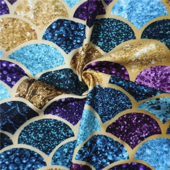 DTY Double Drush DBP Custom Digital Print Fabric