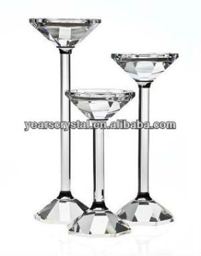 nice crystal candle holder for home&wedding decoration
