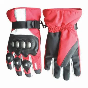 Motorcycle Gloves, Cotton Filler Keep Hands Warm, Available in Variety of Colors and Sizes
