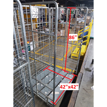 Keranjang sangkar gulungan aluminium