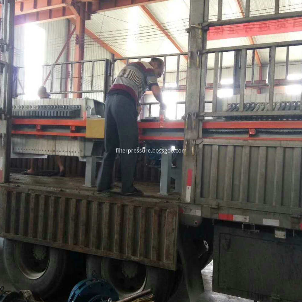 100㎡ filter press