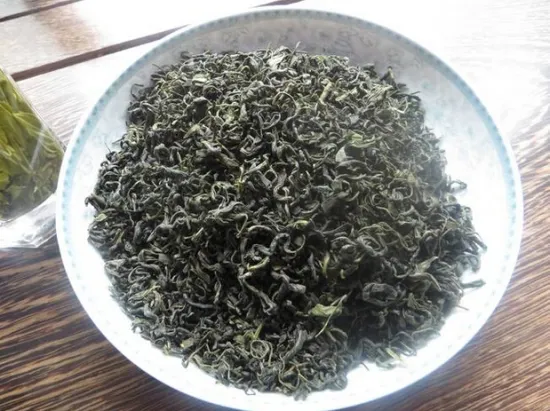 100% organic green tea leaves high quality tea