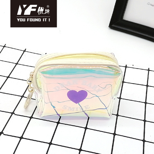 Laser TPU Coin Purse Square laser TPU coin purse Factory