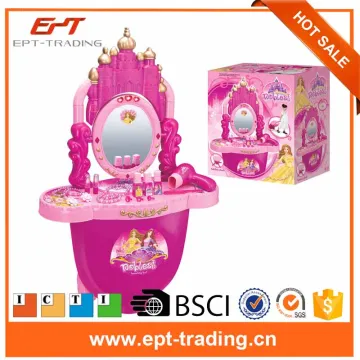 Girl beauty toy makeup dresser toyswith mirror