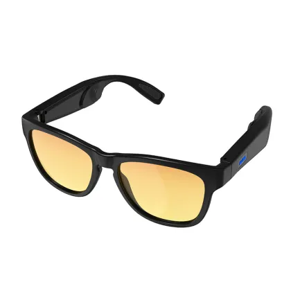 Wireless Bone Conduction Water-Resistant Smart Sunglasses with Audio