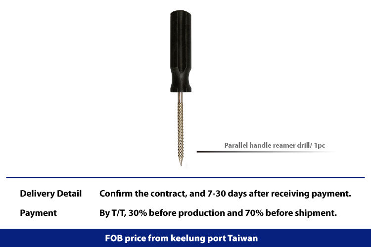 Parallele Griff Reamer Bohrer für Reifensiegelstange