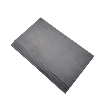 High-Quality Carbon Graphite Plate for Fuel Cell Electrolysis - 100x100x2mm