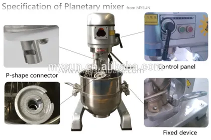 Mysun planetary mixer mixing beating machine Egg beating Machine 20L