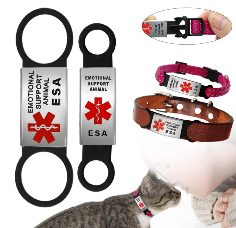 ESA Dog Cat Pet ID Tags