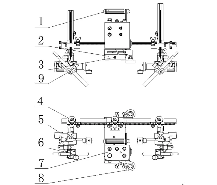 U Type H Beam Automatic MIG Welding Machine