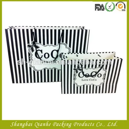 branded paper gift bag