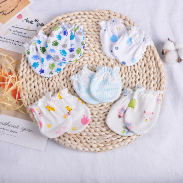 Newborn Baby Hand Socks: Soft, Anti-Scratching Gloves for Face Eating and Protection